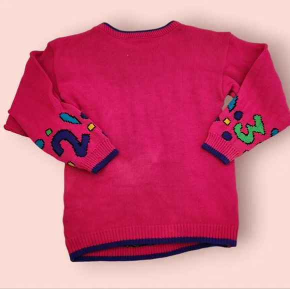 Vintage Disney Minnie Mouse Dance Sweater Jet Set Knit Mickey's Stuff